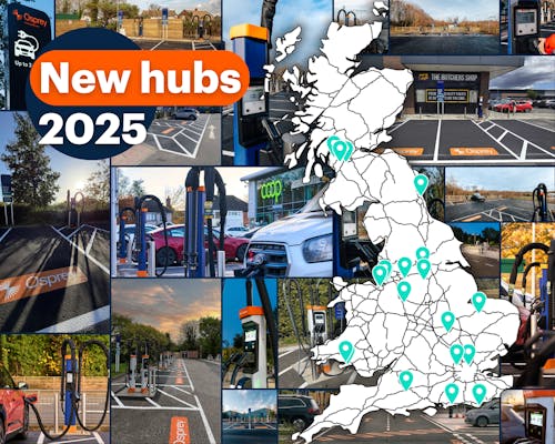 Osprey becomes UK's second-largest public rapid charging network
