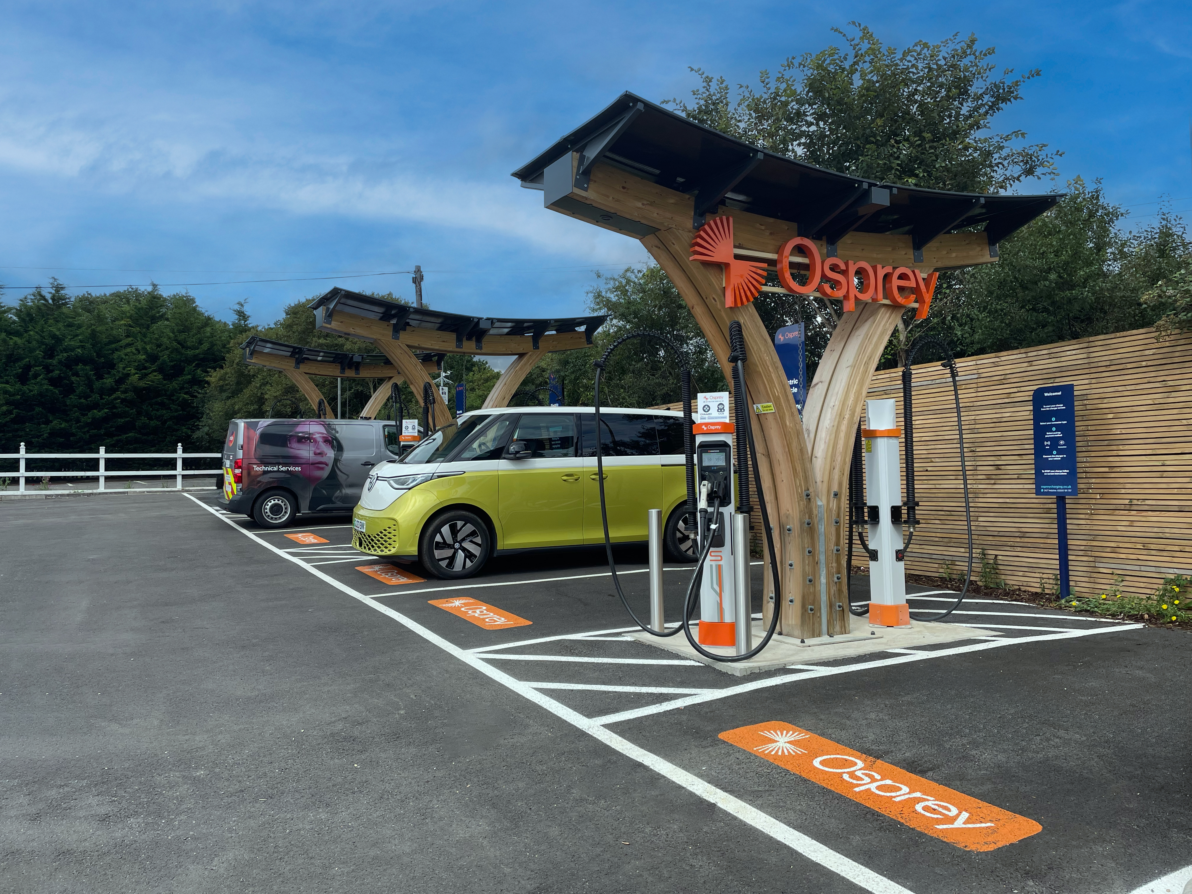Osprey electric charging discount