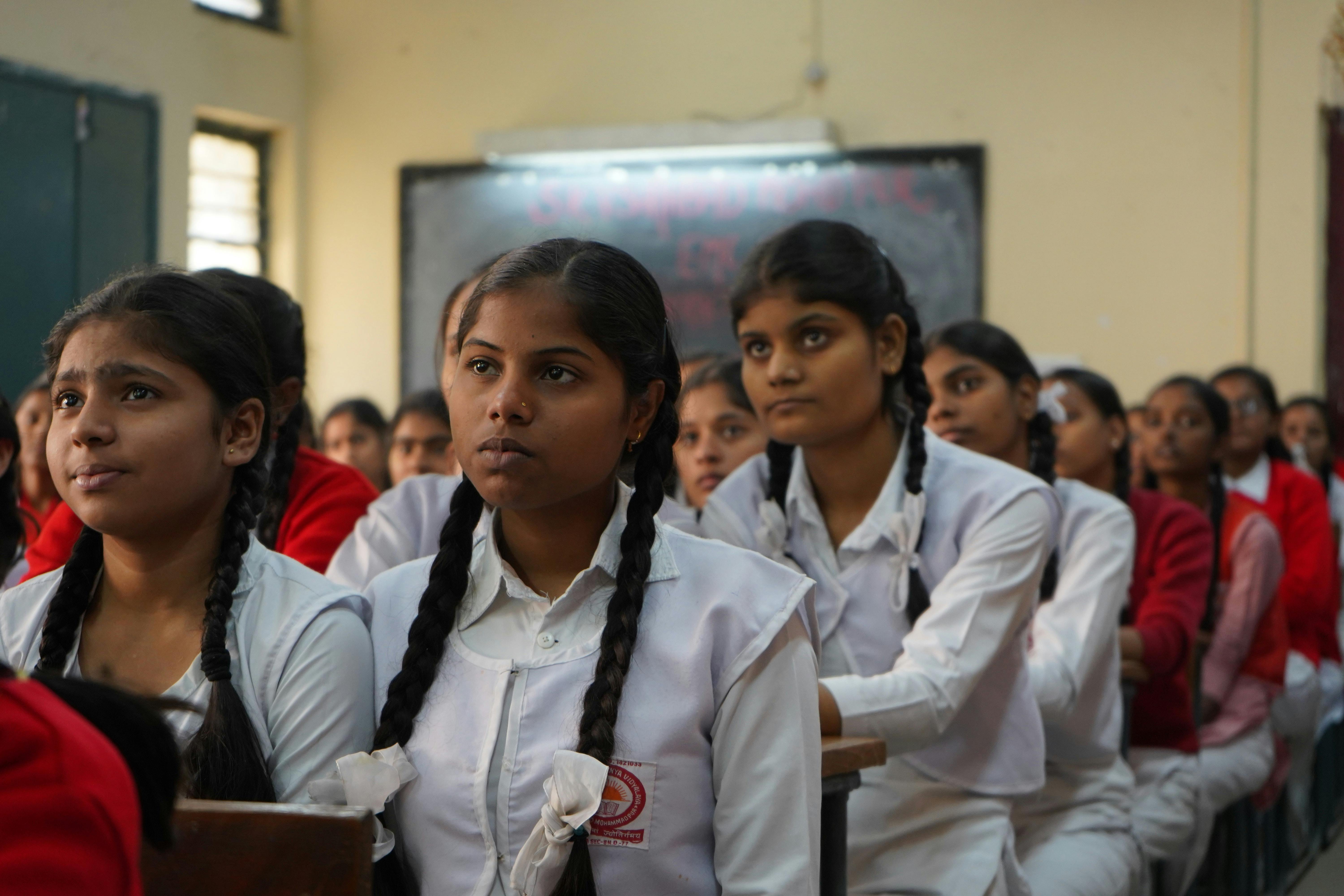 Students in hall