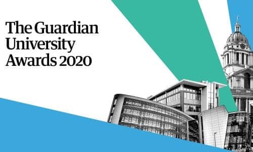 Guardian University Awards 2020 logo