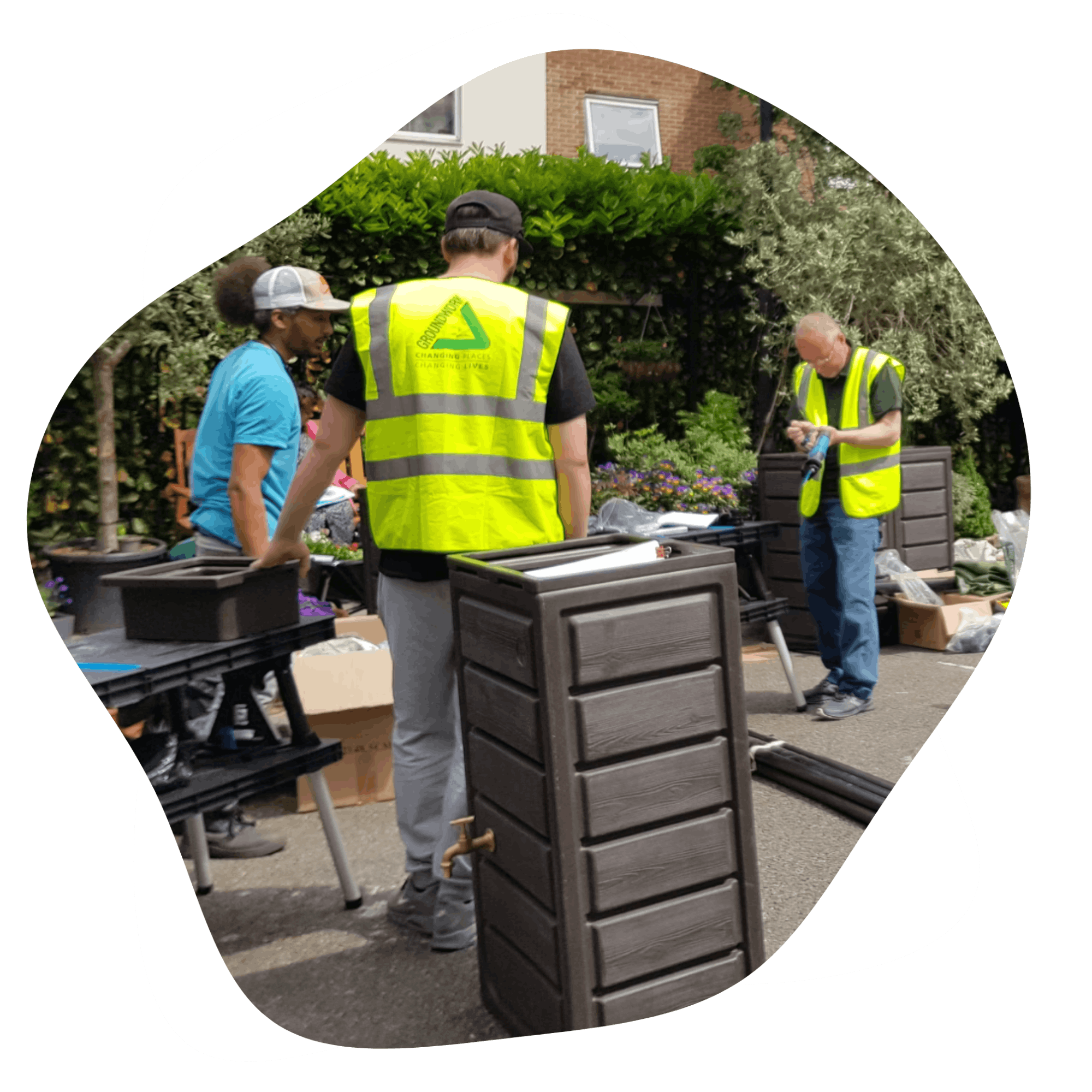 Men working on the street