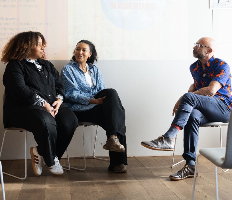 Panel conversation. Fotos: Geosvany Cafasso