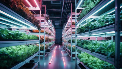 Lasers for vertical farming