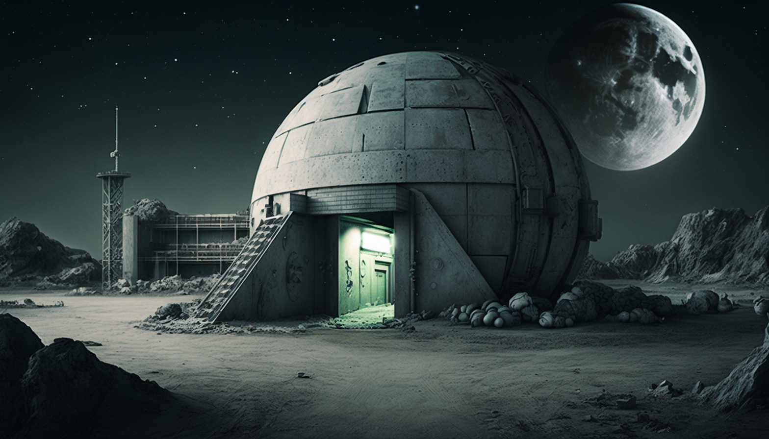 Generation-after-next tech for space habitation