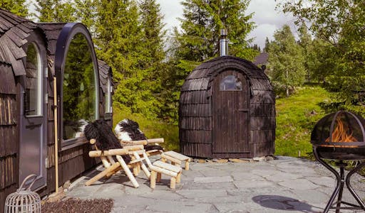 hytter med sauna