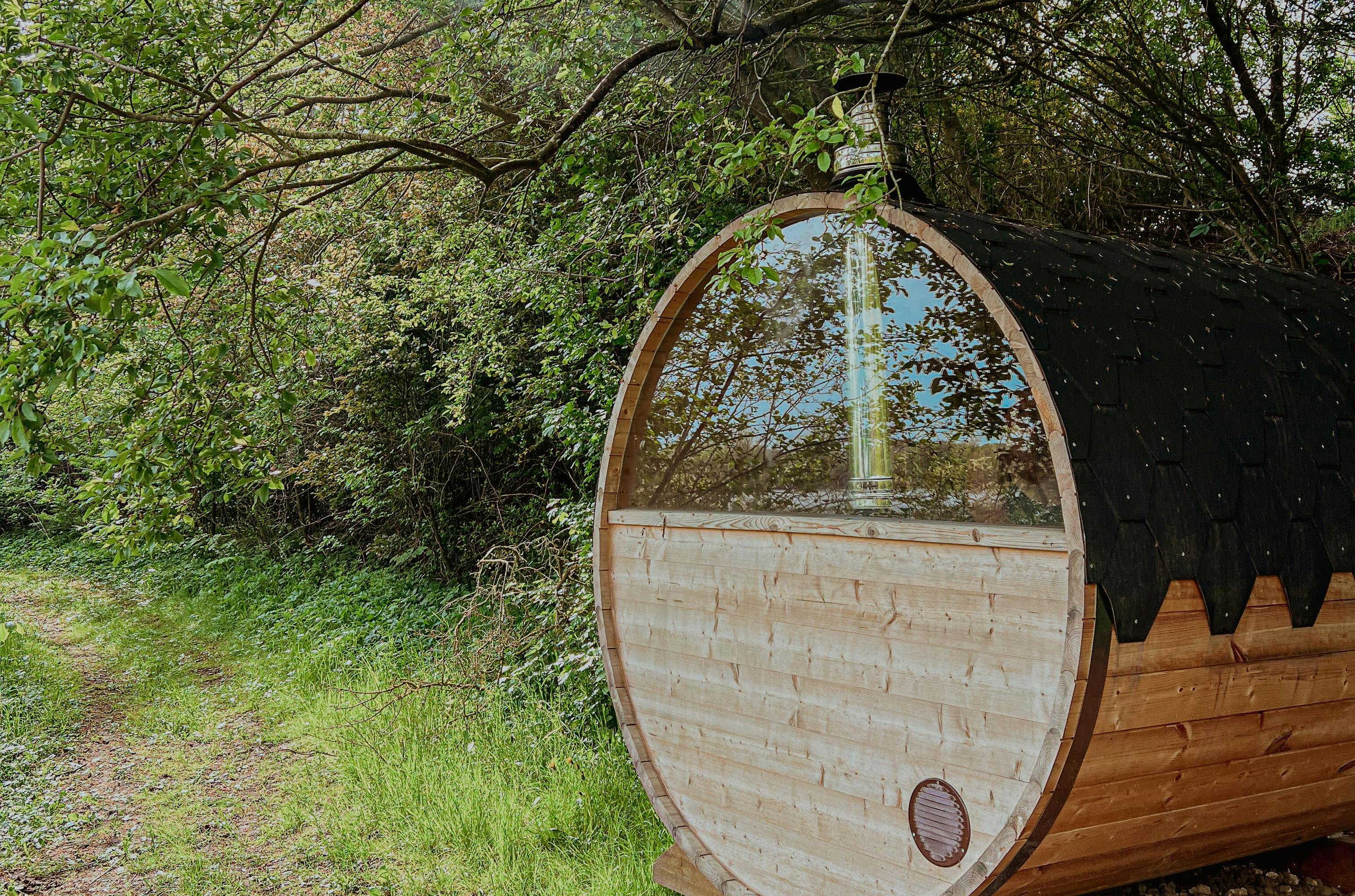 Lej en hytte med sauna
