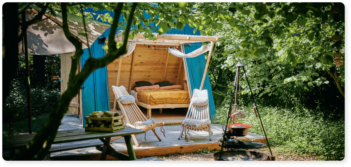 Getaway på Fyn i Tiki Cabin hos Tiki Camp