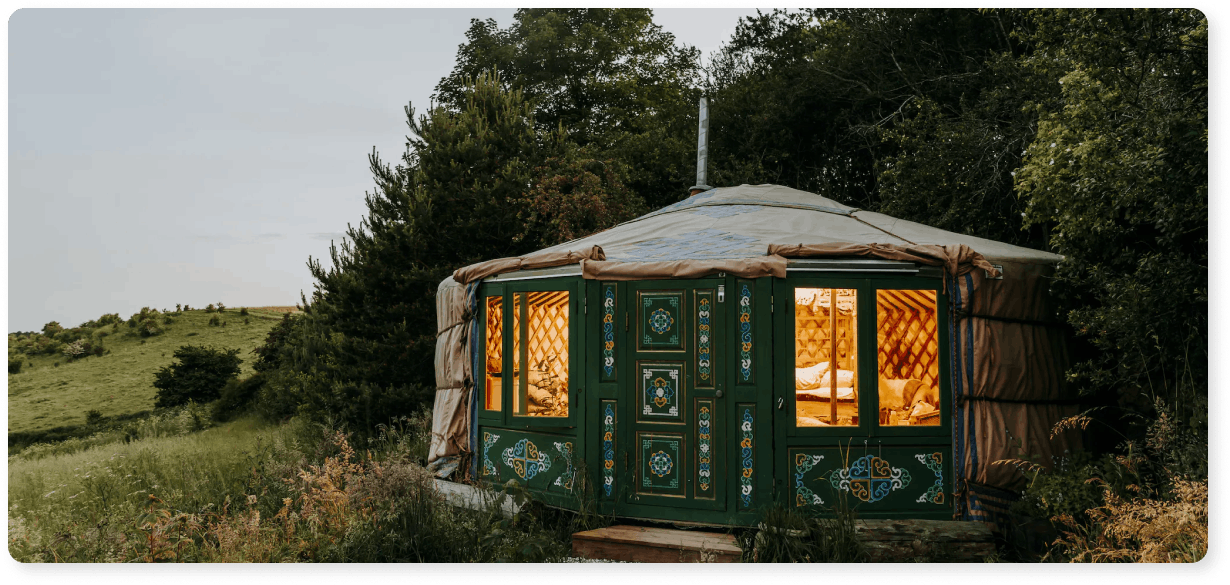 Getaway i Jylland I Romantic Hideaway - Grøn Jurt i Mols Bjerge