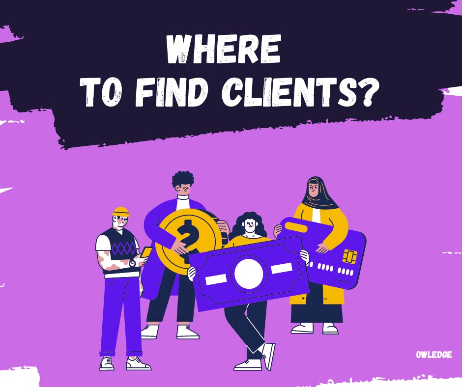 where to find clients?