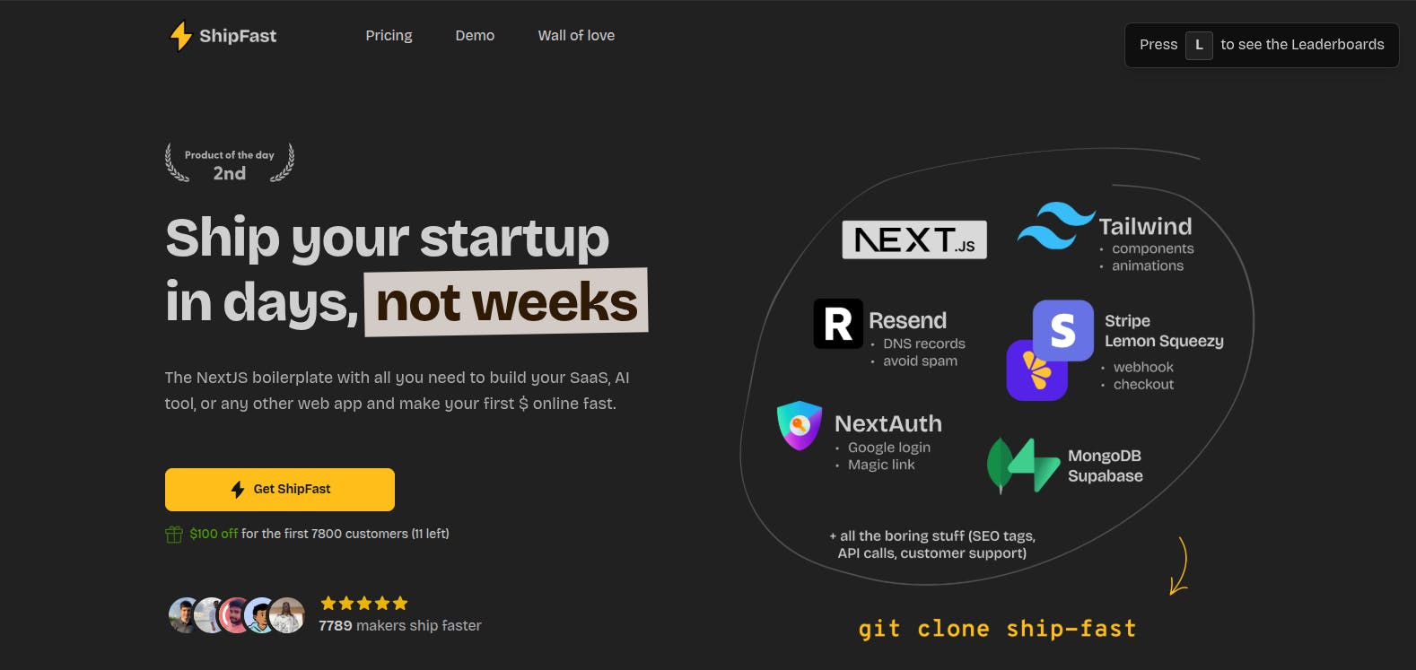 shipfast boilerplate