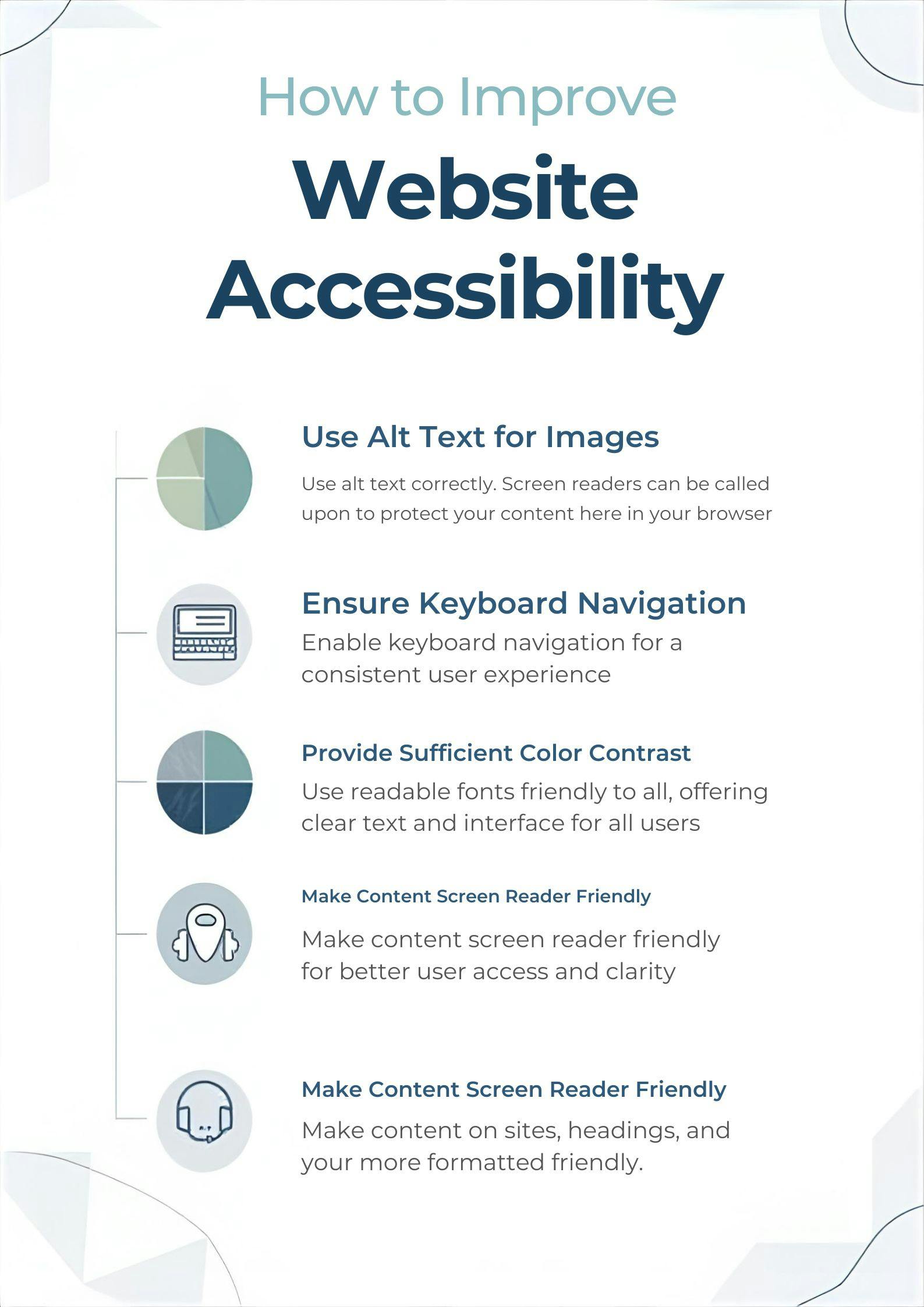 website accessibility improvement