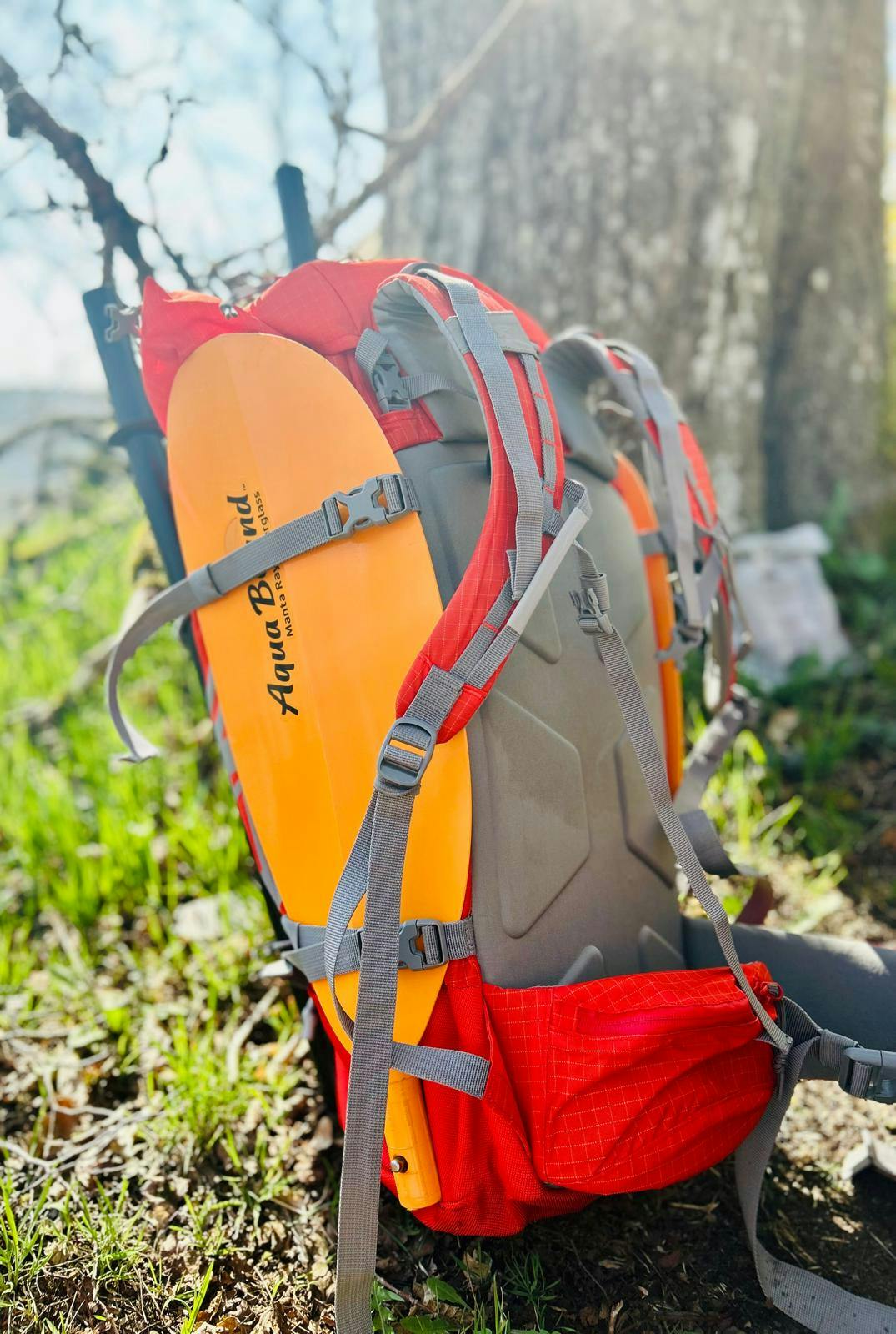 Hiking tas packraft verhuur