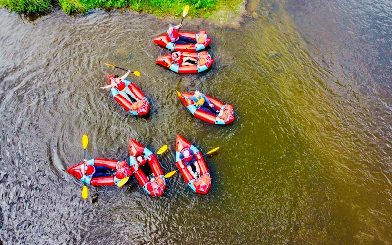 Samen op packraft avontuur in Luxemburg