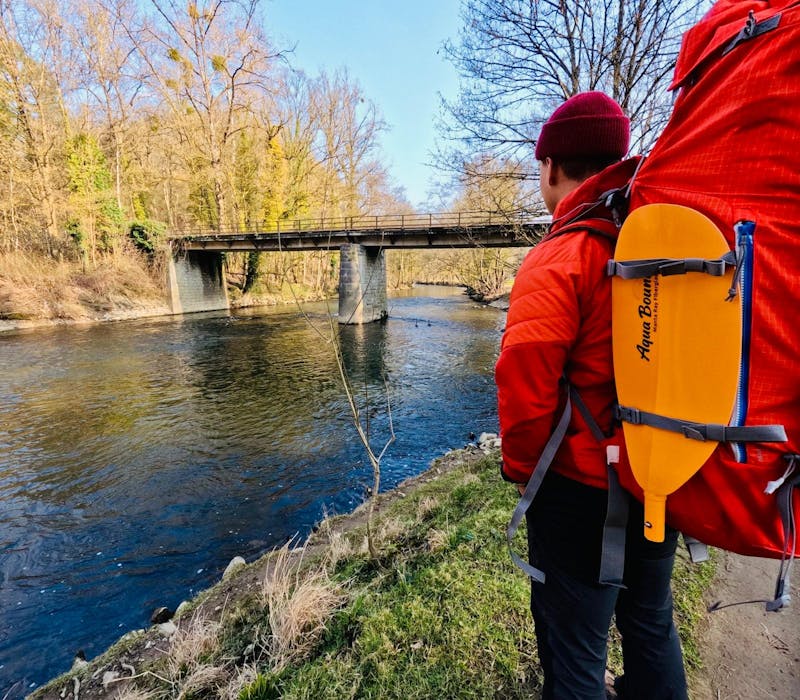 Spannende packrafttocht over de Lesse in de omgeving van Dinant