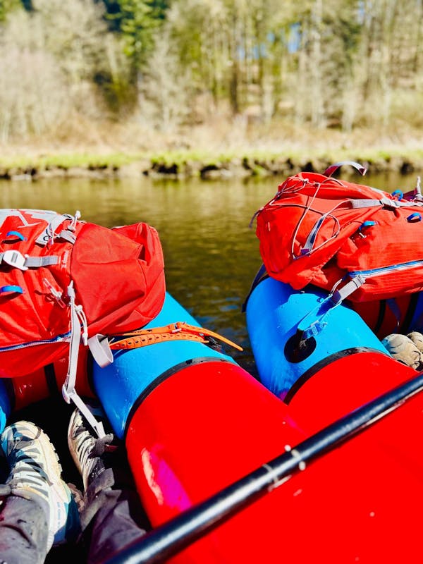 Samen packraften
