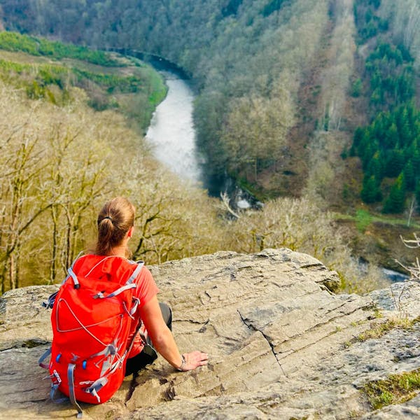 Geniet van een actieve trip in de Ardennen met hiking en packrafting langs de Ourthe