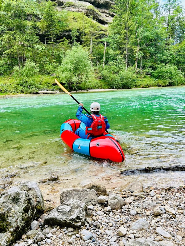 Die Salza: Perfekt für Packraft und Outdoor-Abenteuer.