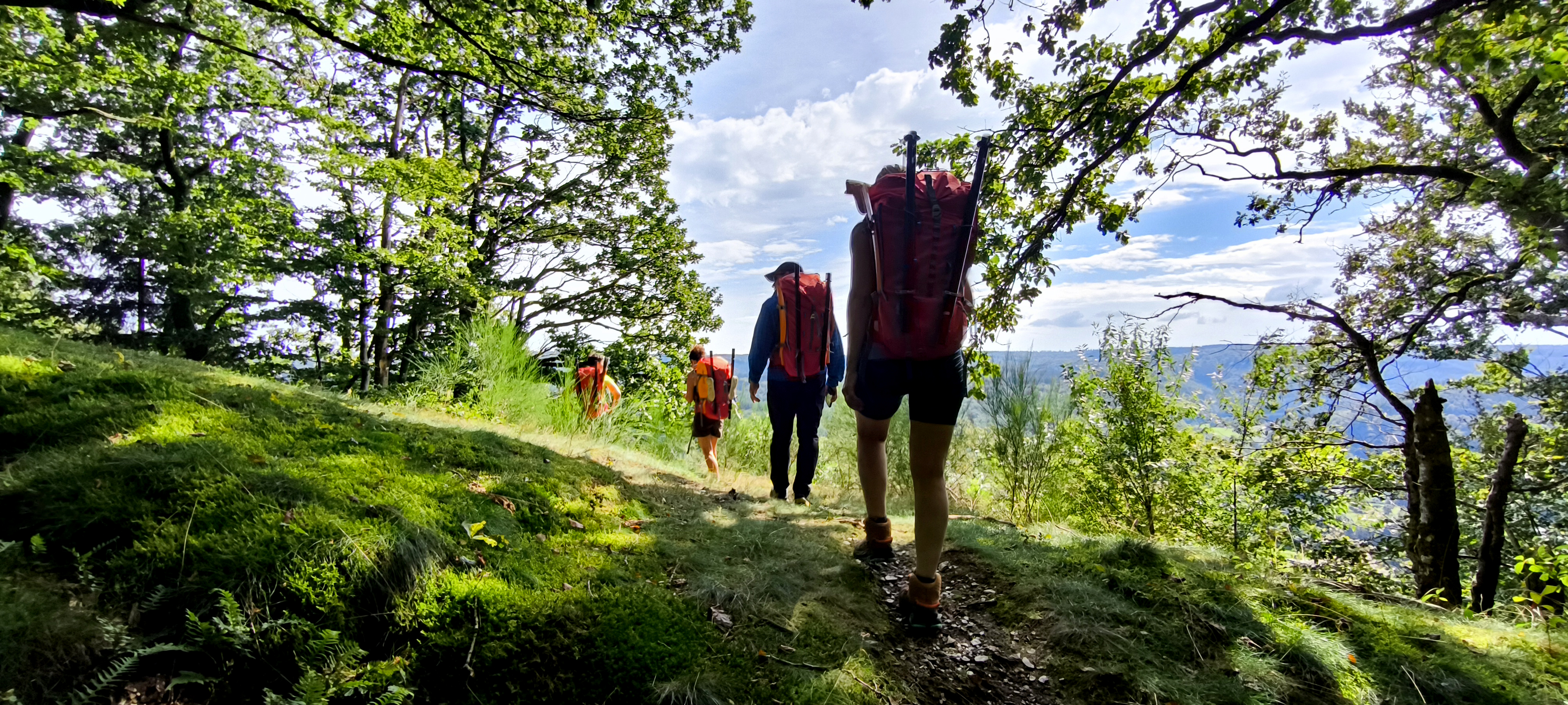 Peddelen, hiken en kamperen in de Ardennen