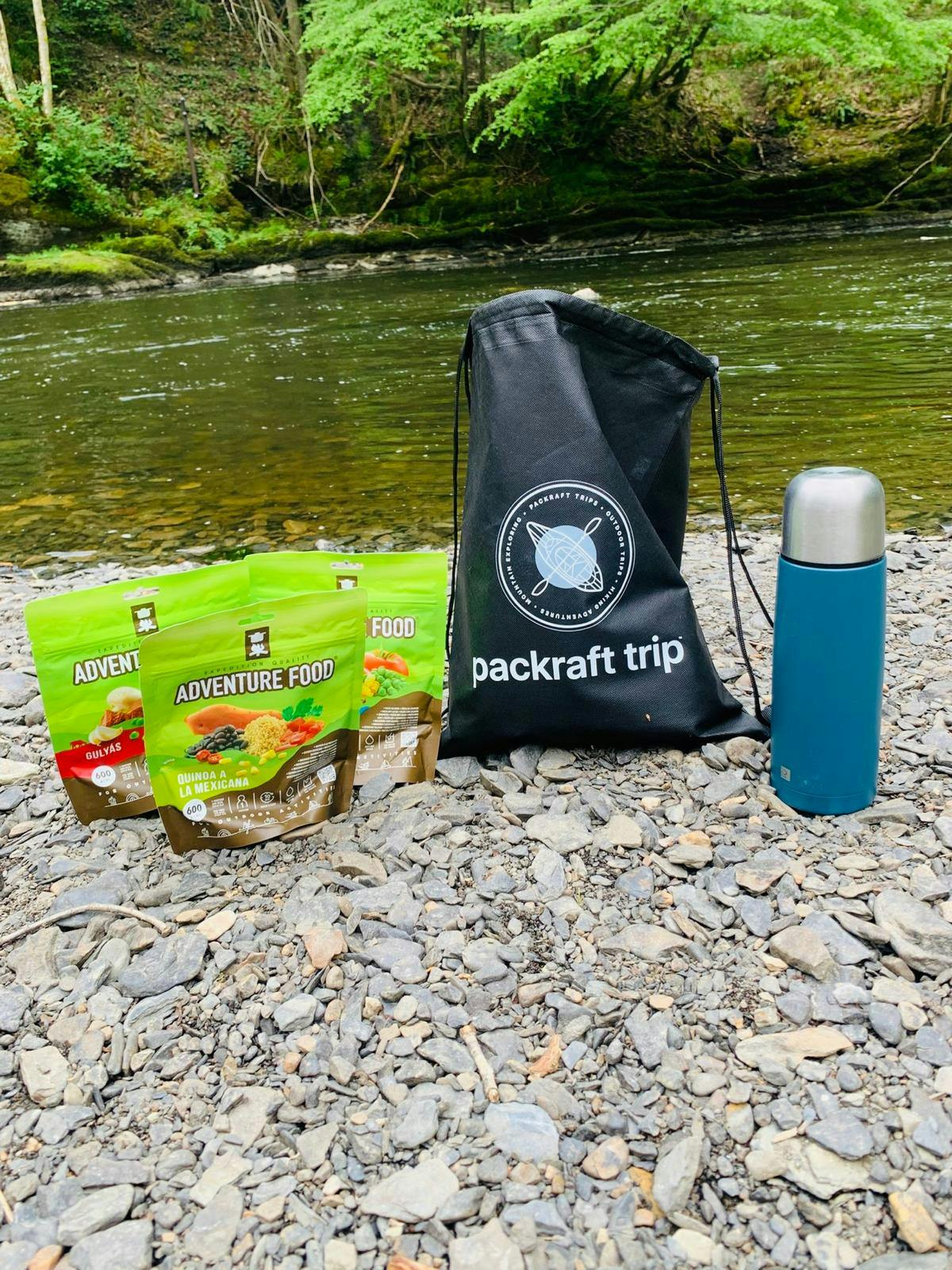 Adventure Food met Packraft Trip