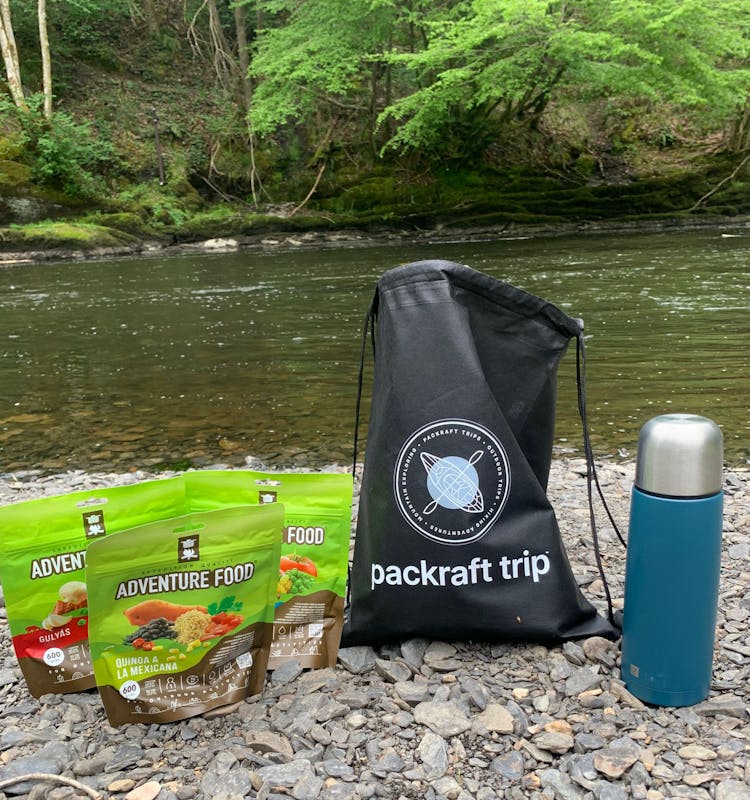 Adventure food for packraft trip