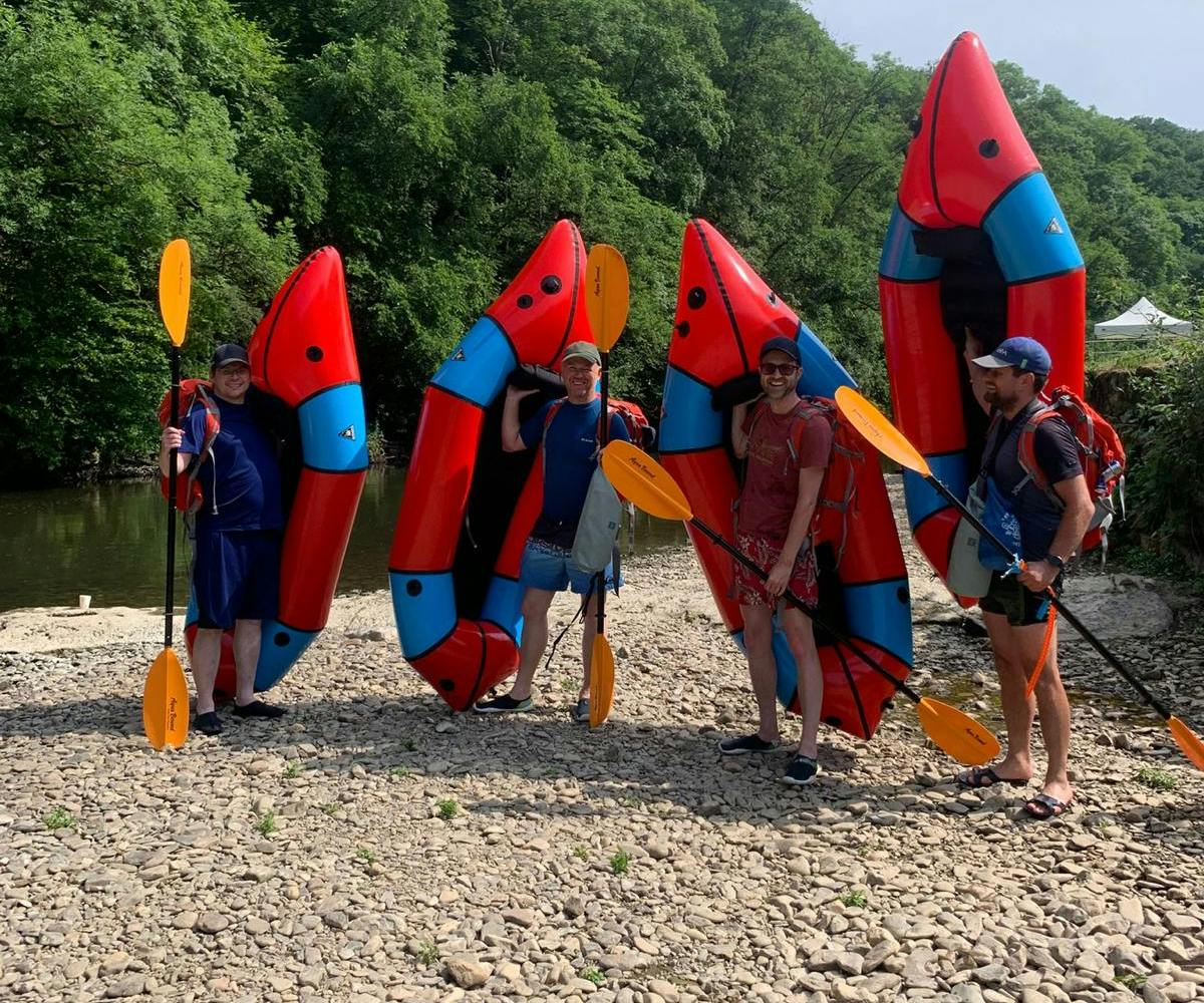Packraften met je vrienden