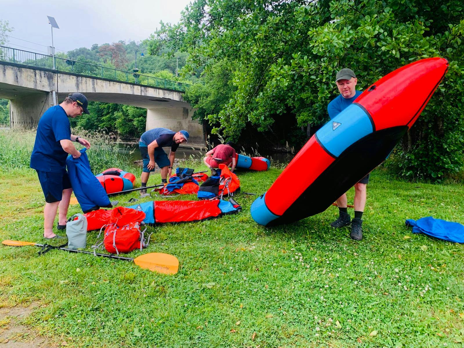 Teambuilding Packraft Trip