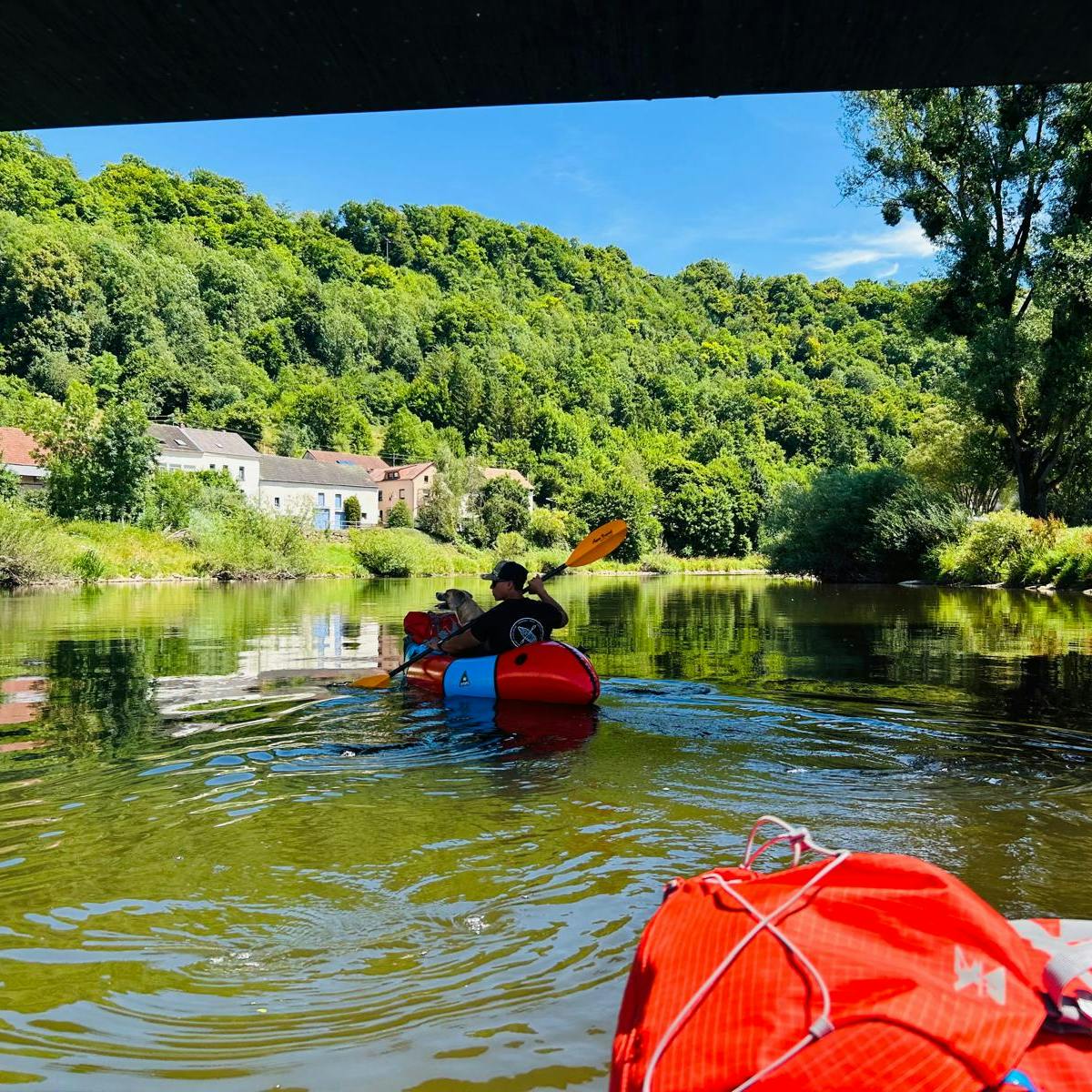 Mullerthal in Luxemburg packrafting