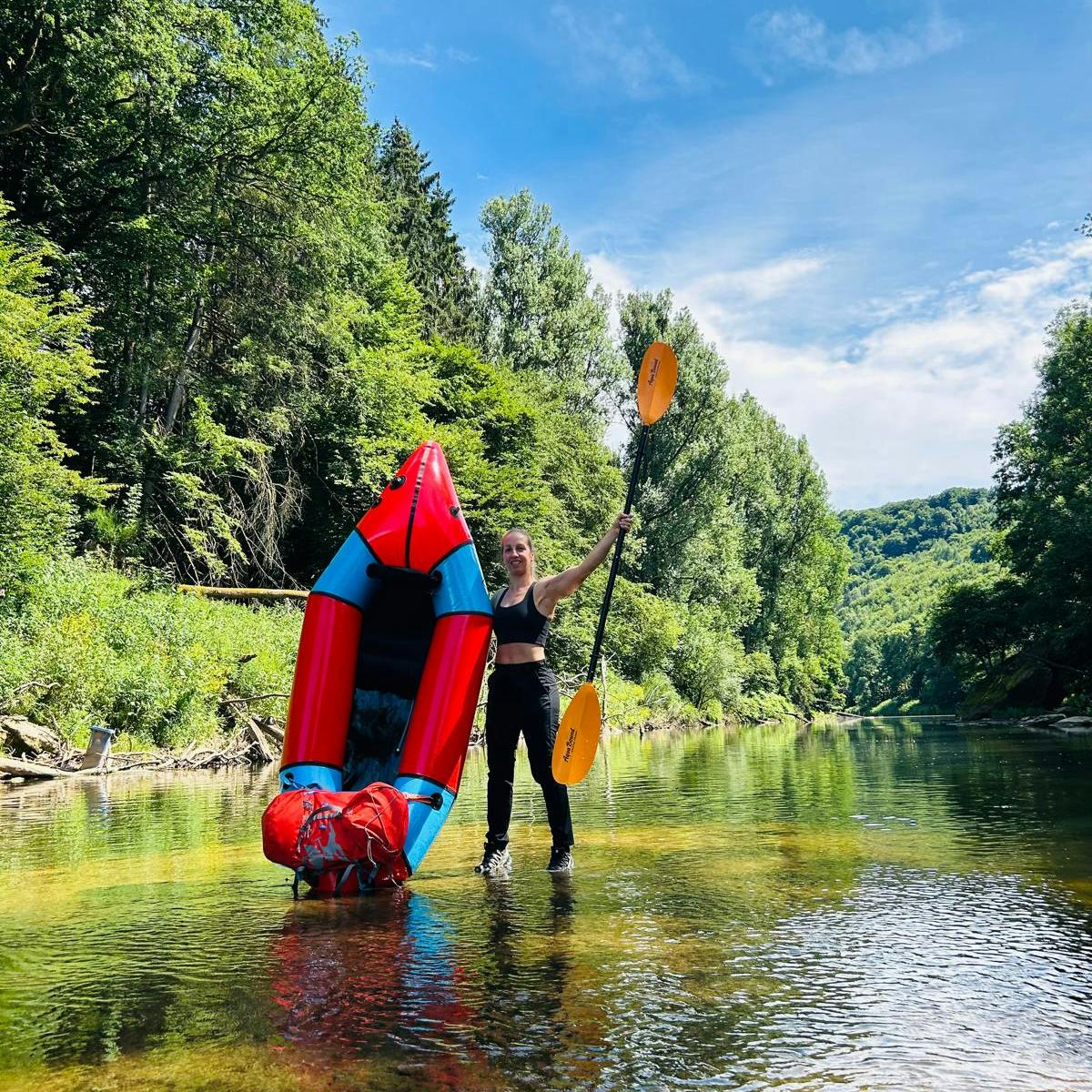Packrafting et randonnée au Luxembourg et en Allemagne