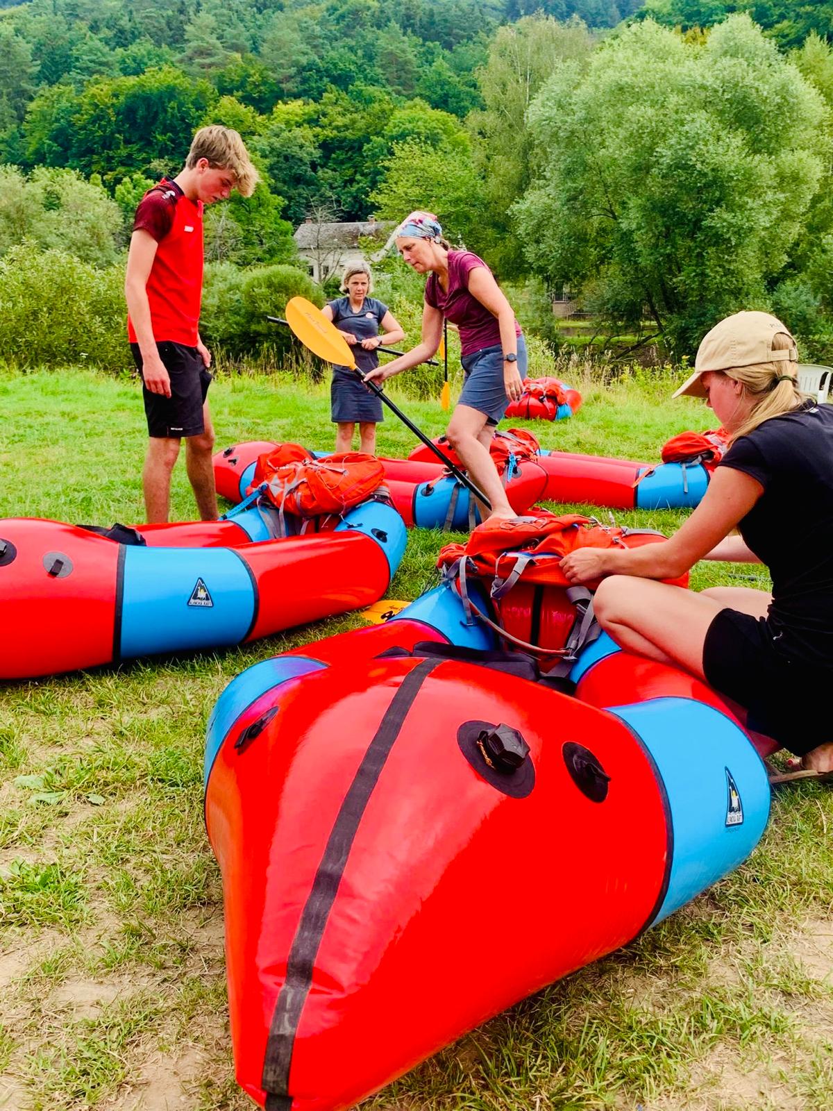 Packrafting in Mullerthal