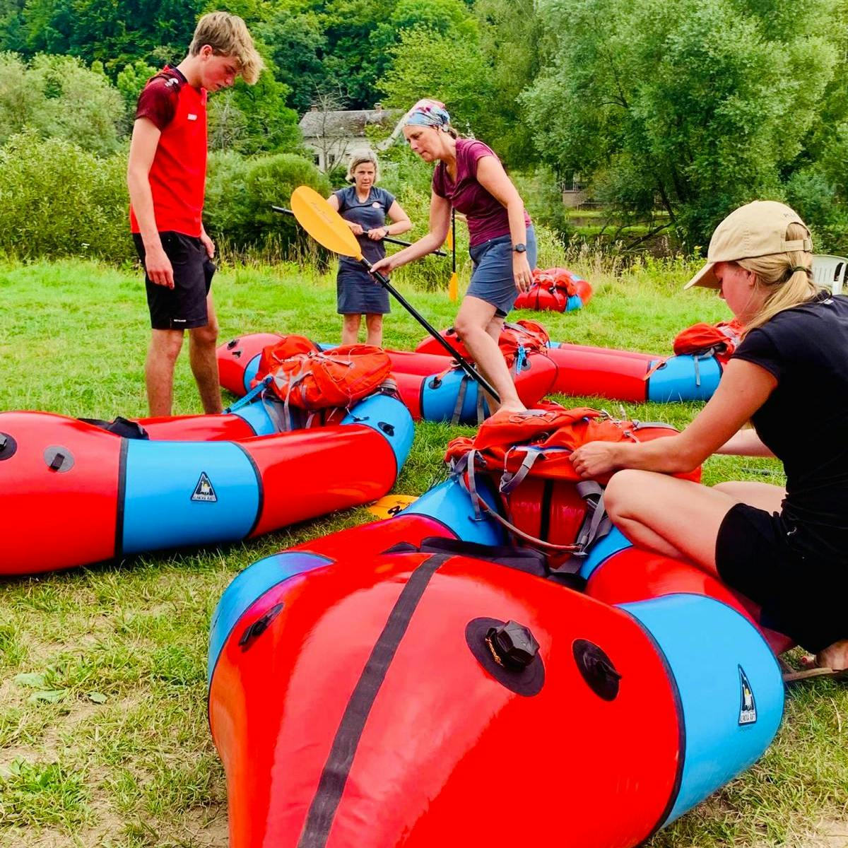 Packrafting in Luxembourg for true outdoor lovers.