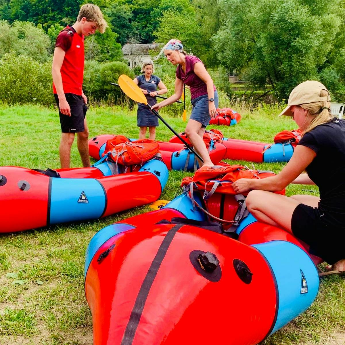 Packrafting in Mullerthal