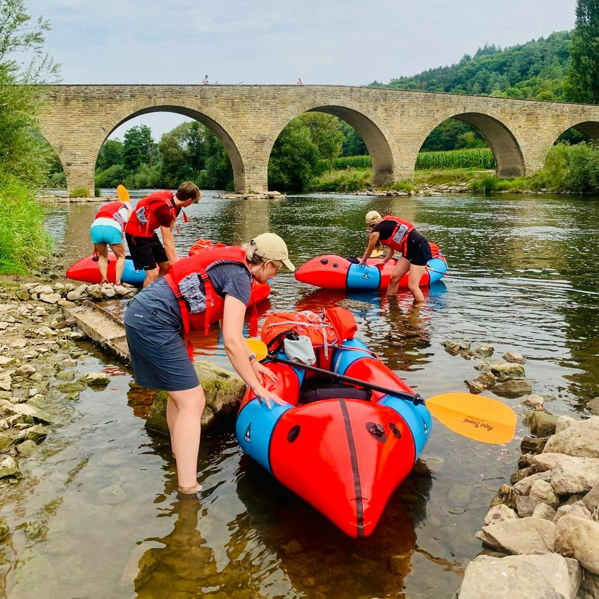 Randonnée et packraft dans le Müllerthal, expérience outdoor active