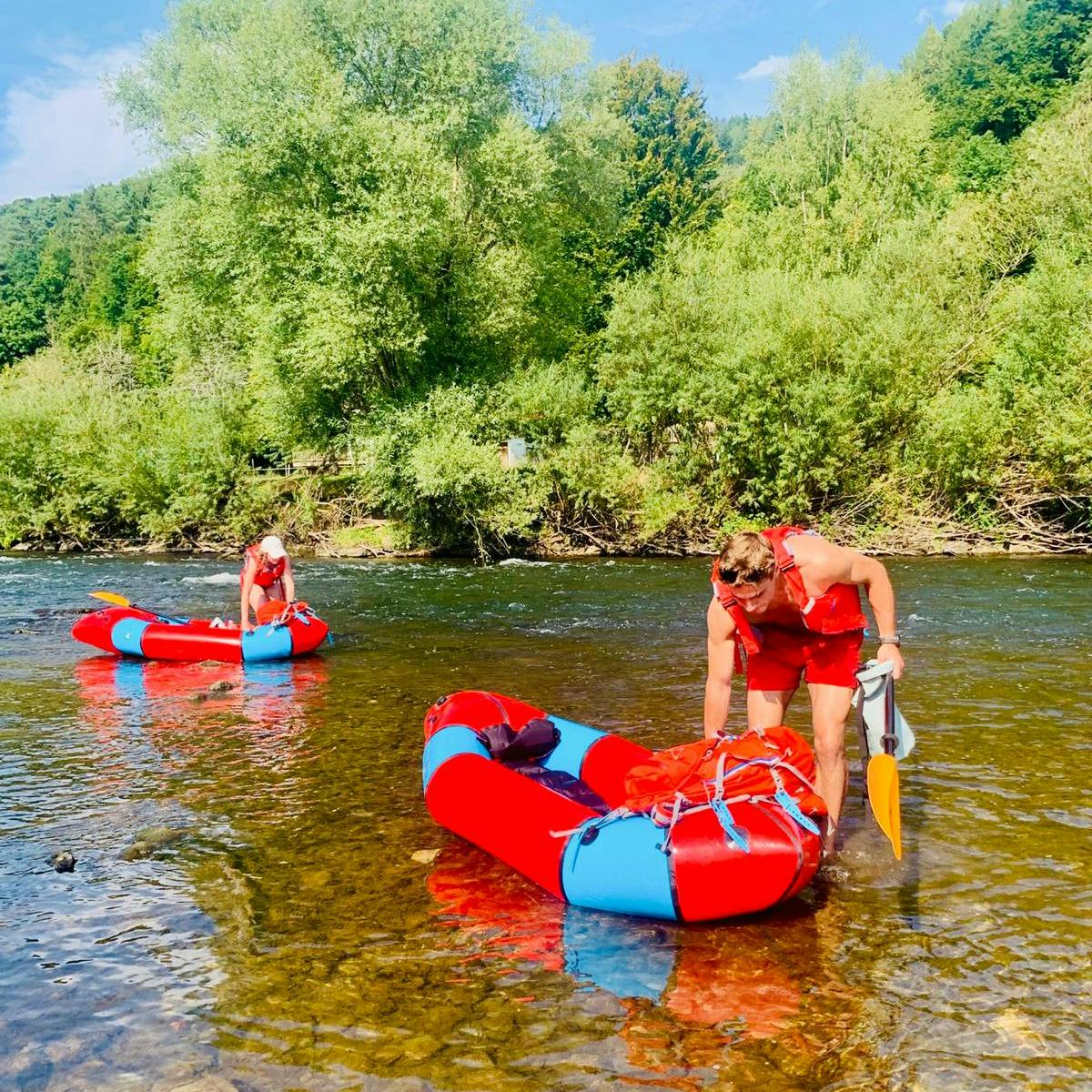 Packrafting Luxembourgh