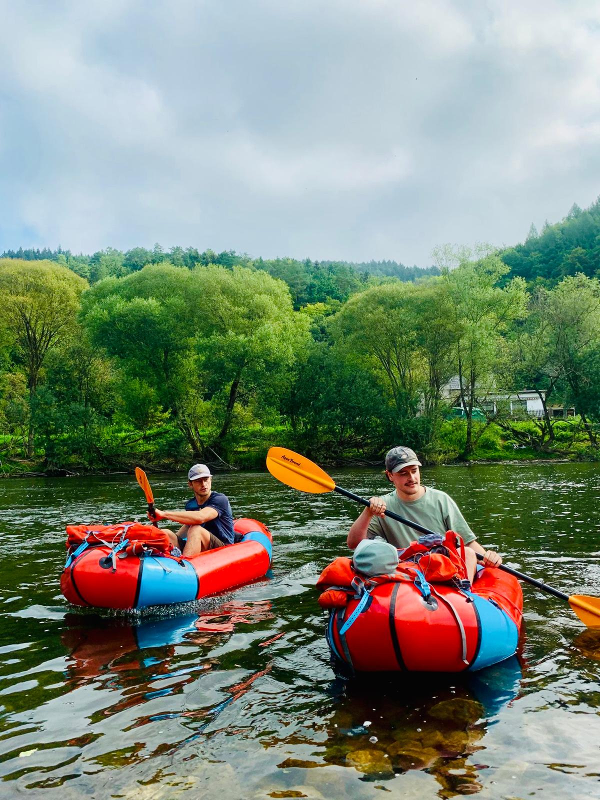 Packrafting in Duitsland
