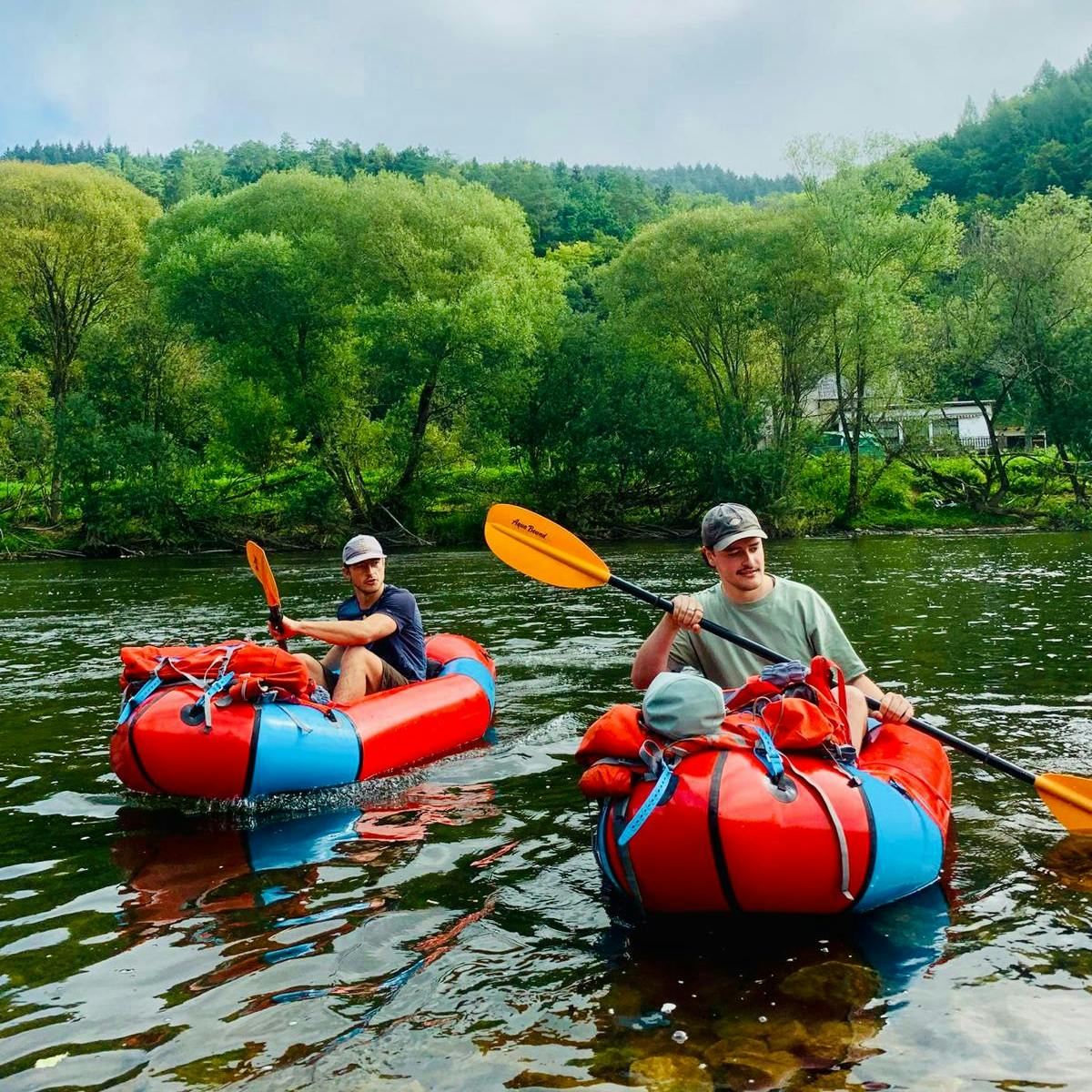 Packrafting in Duitsland