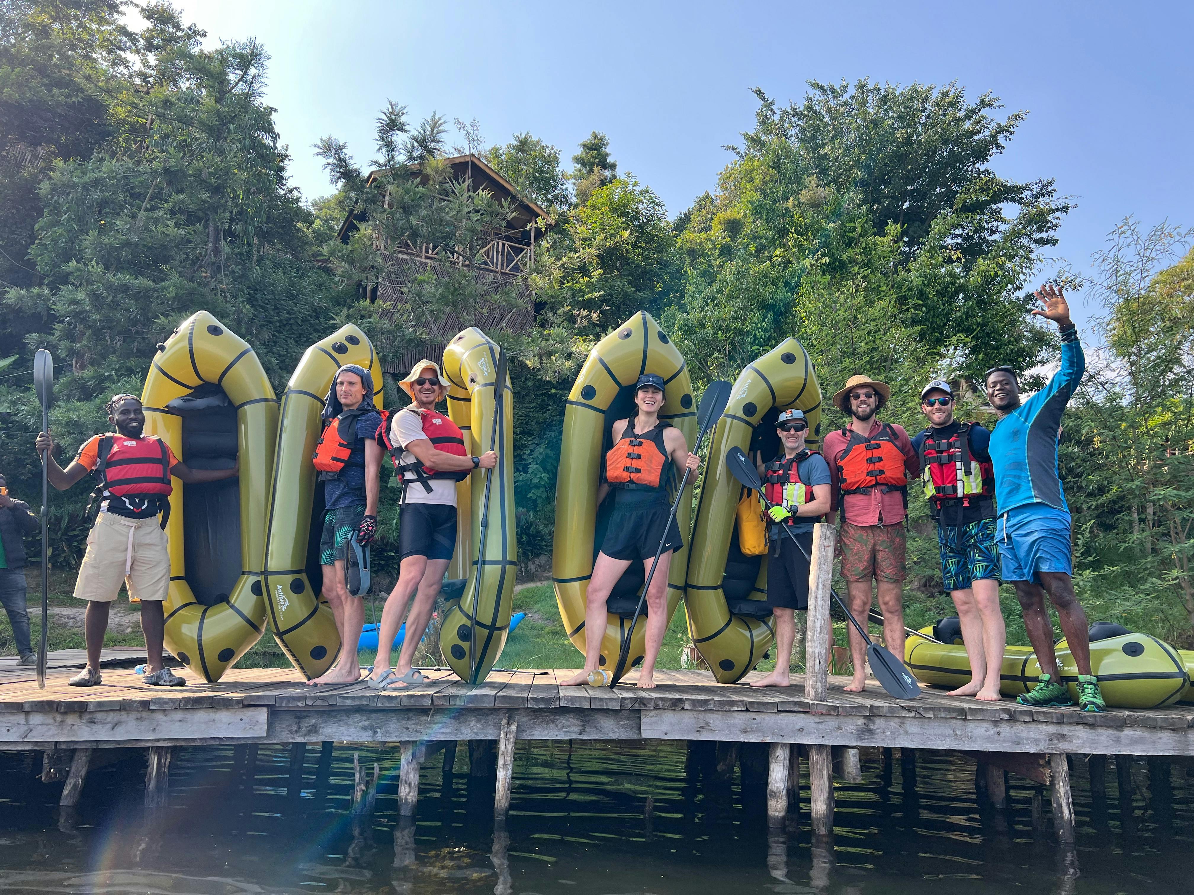 Packrafting with Packraft Trip Oeganda