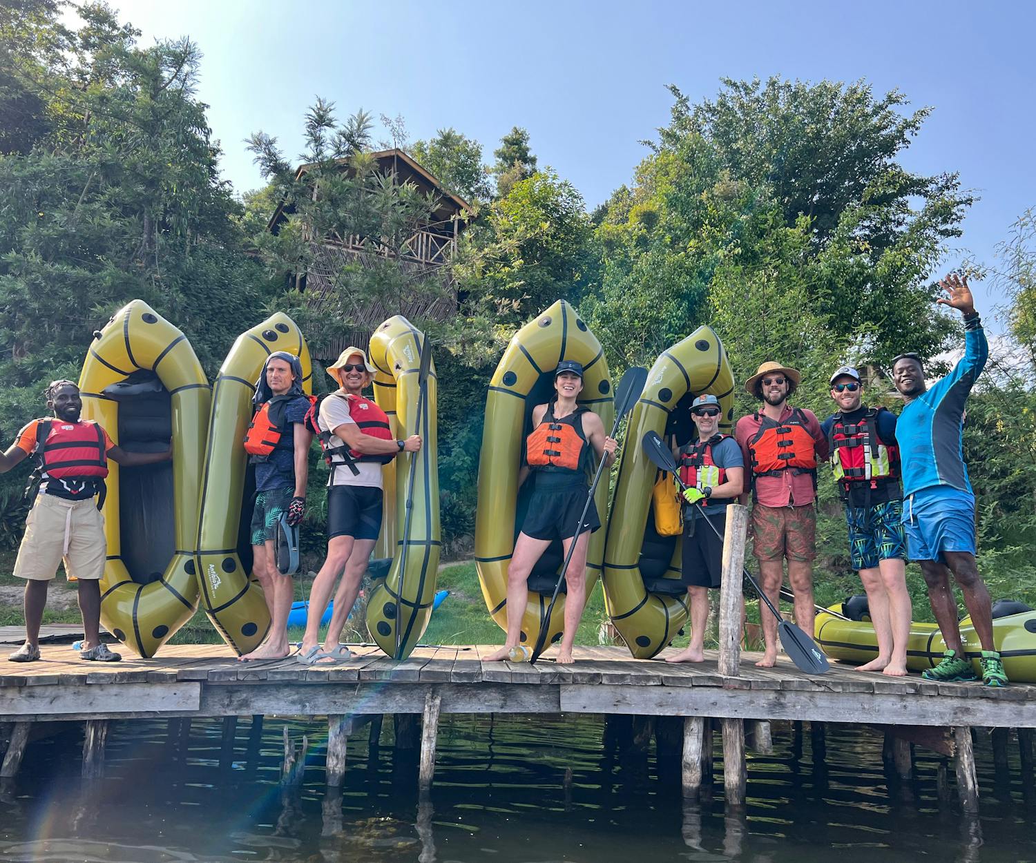 Packraften in oeganda met packraft Trip