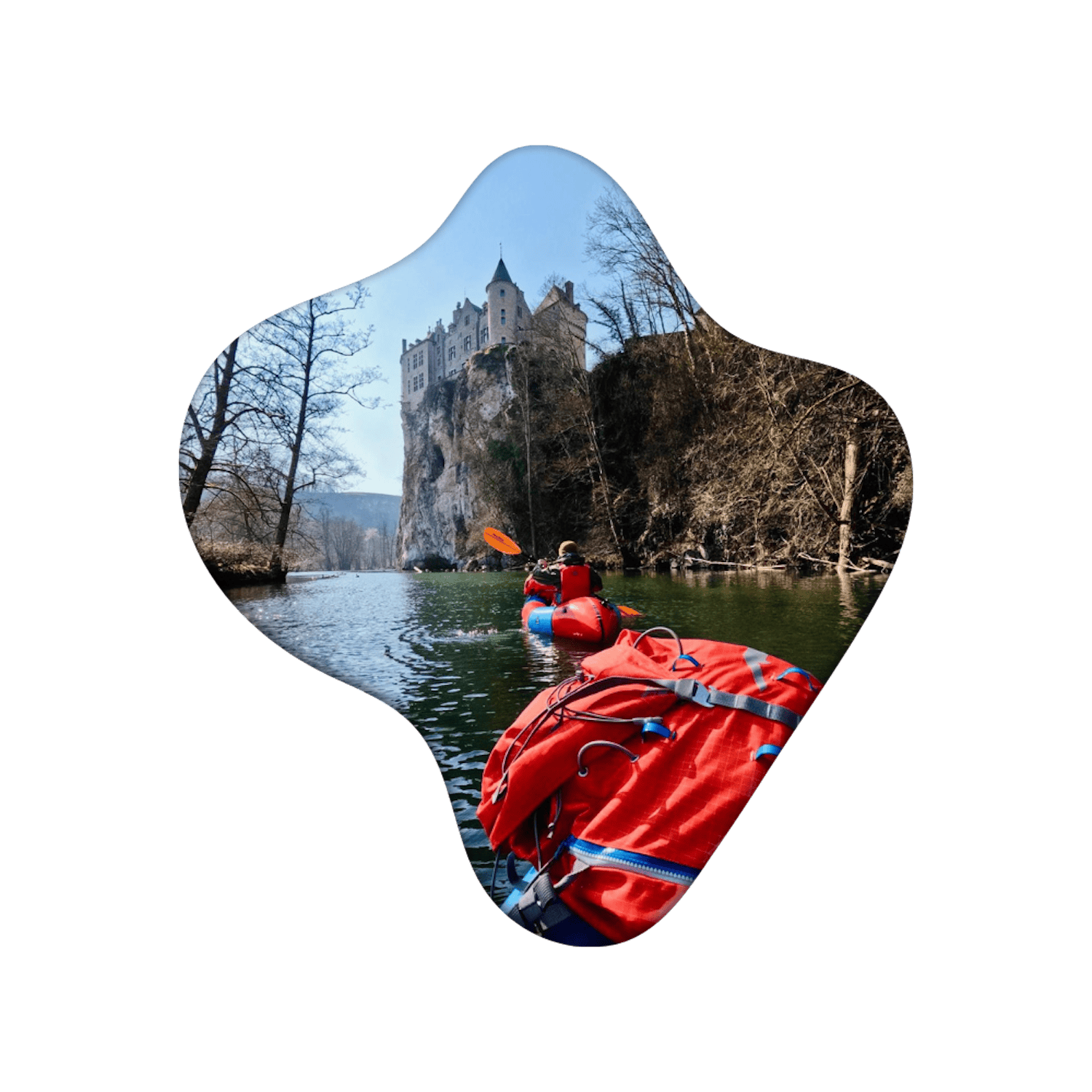 Ontspanning en avontuur tijdens een packraft-trip