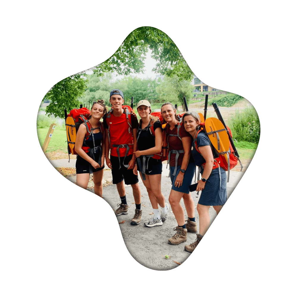 Packraft trip langs afgelegen rivieren in de Ardennen