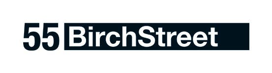 55 Birch Street Logo schwarz