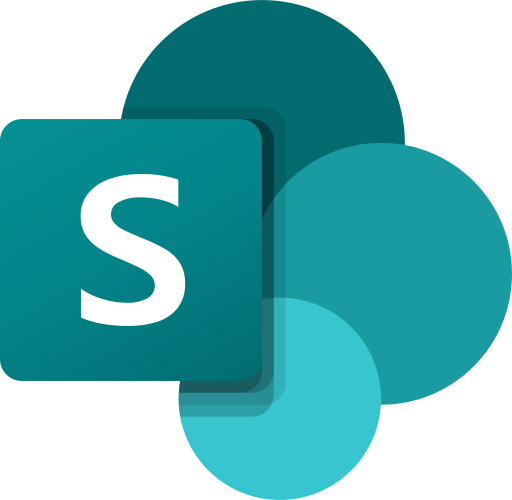 Microsoft Sharepoint Logo farbig