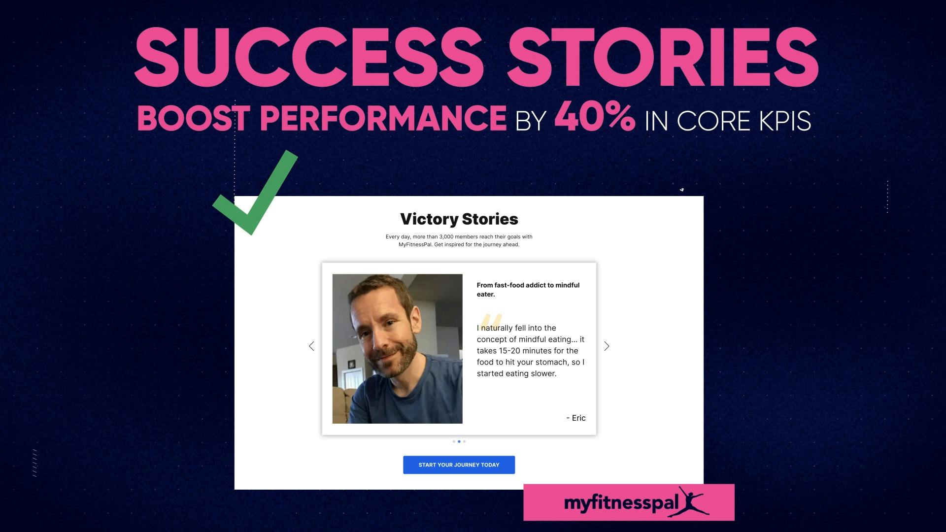 Success stories boost performance by 40% in core KPIs