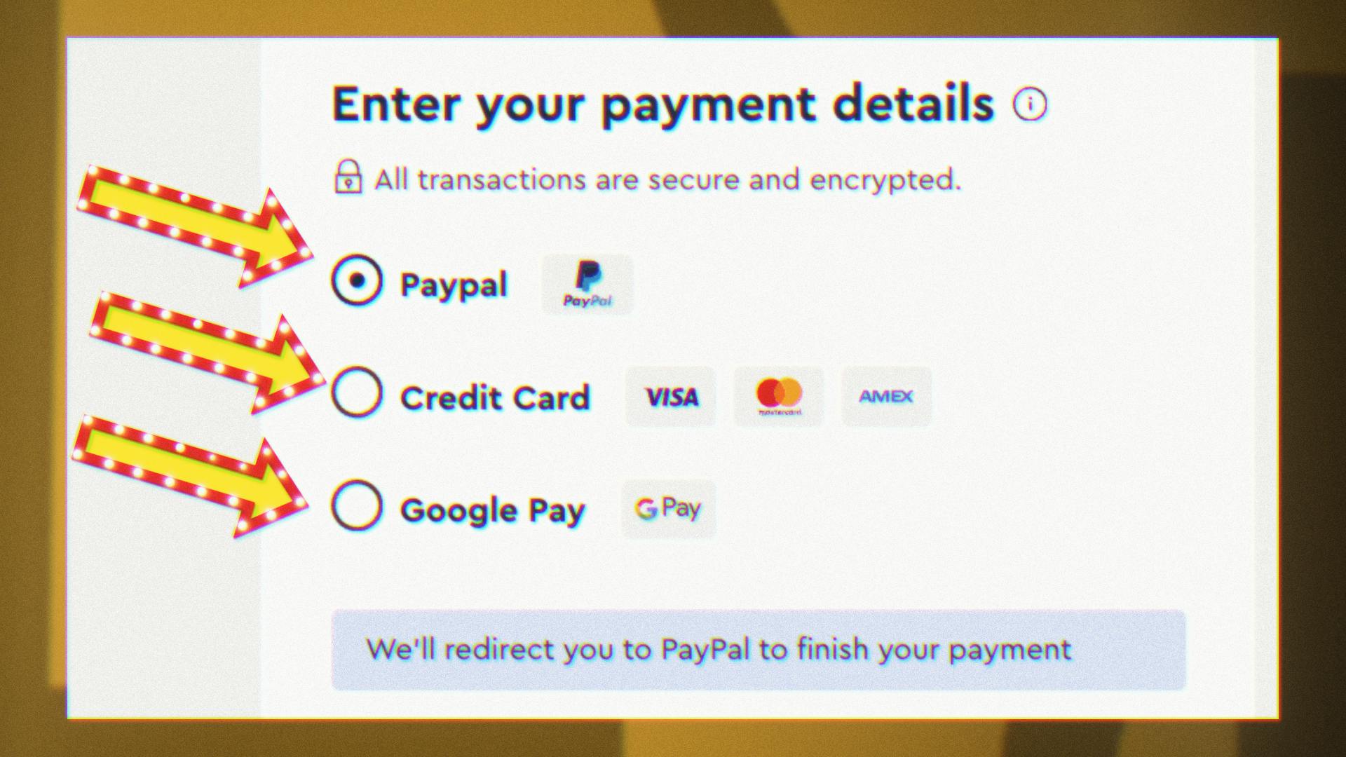 Payment Options