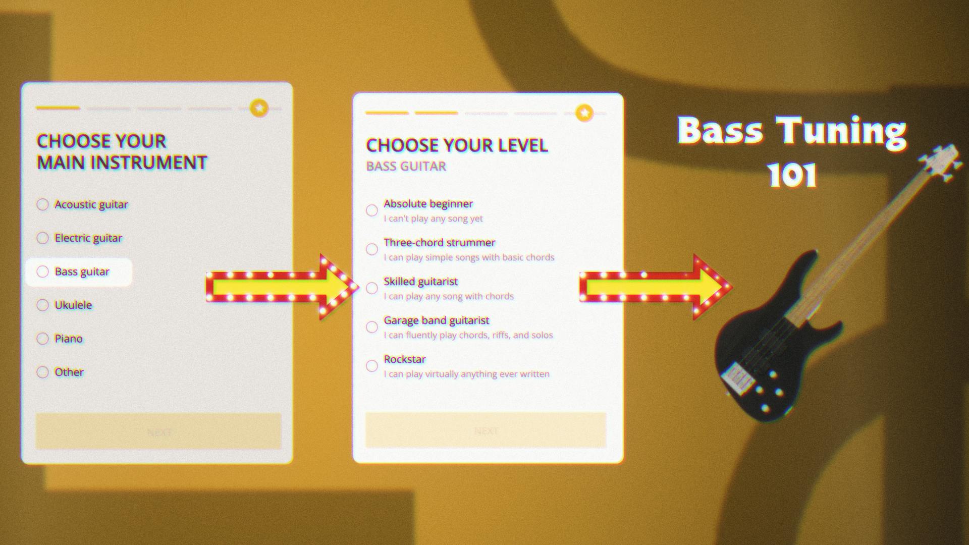 UG Choose Your Instrument