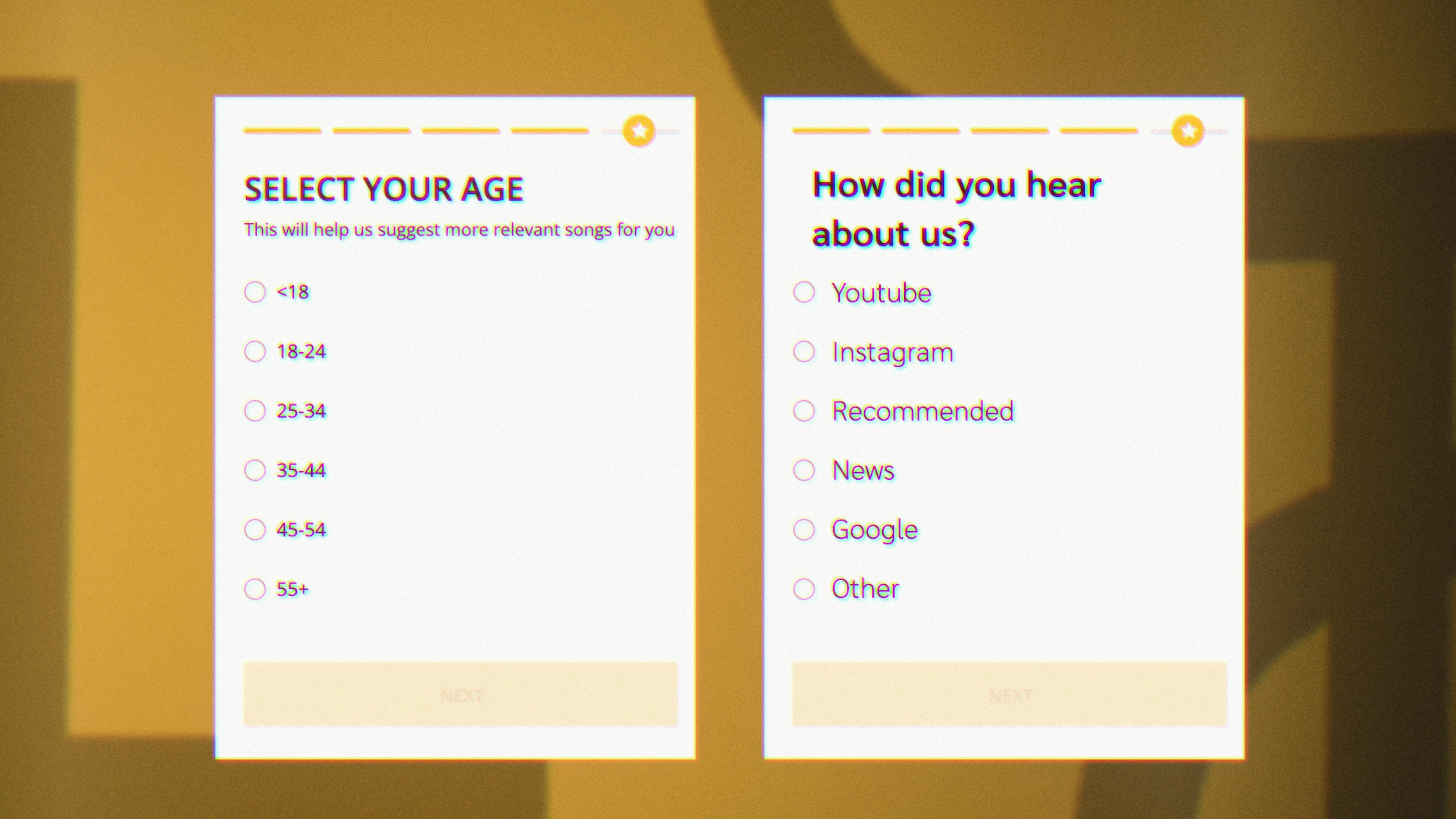 UG Select Your Age