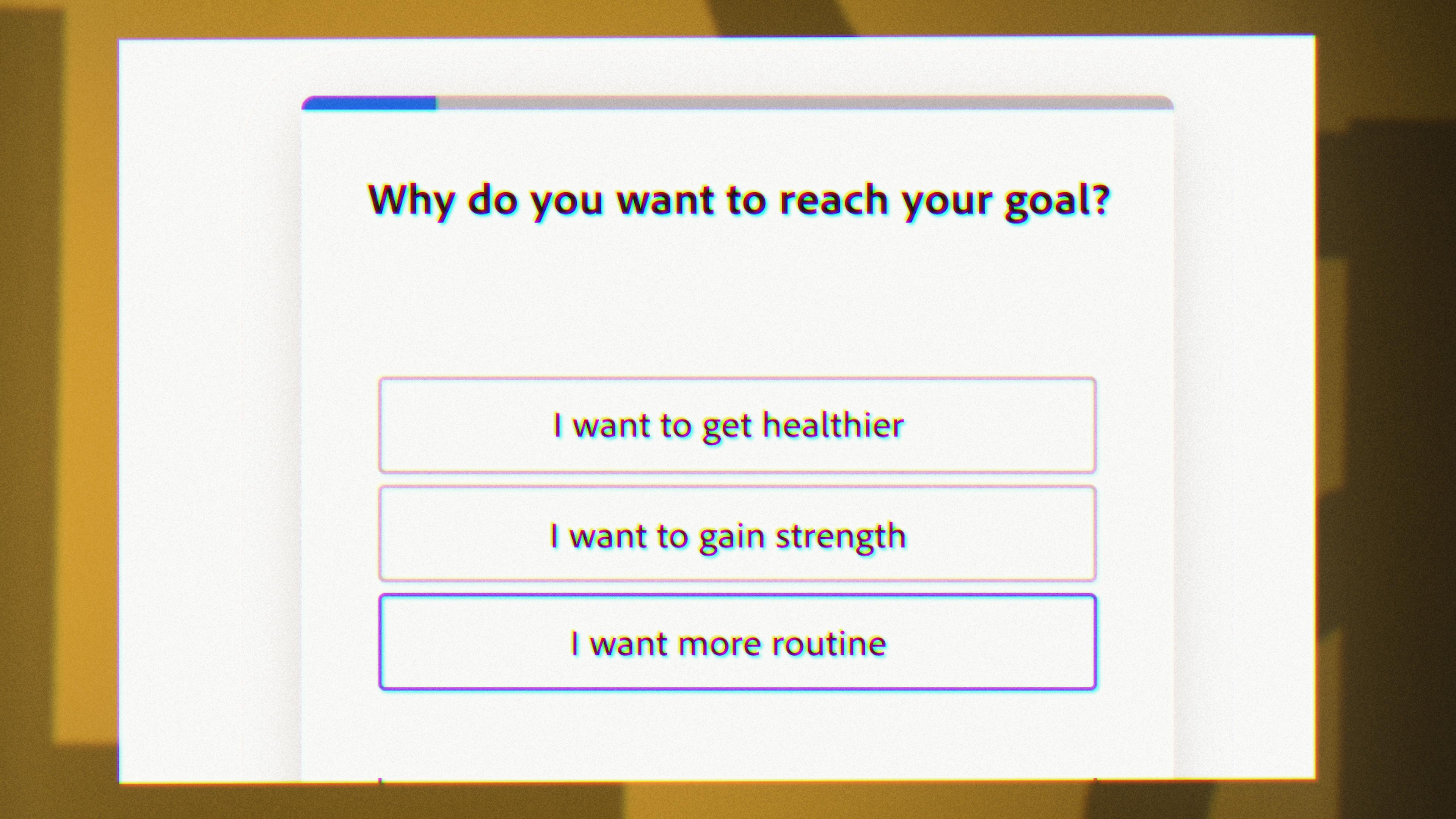 Goal Screen