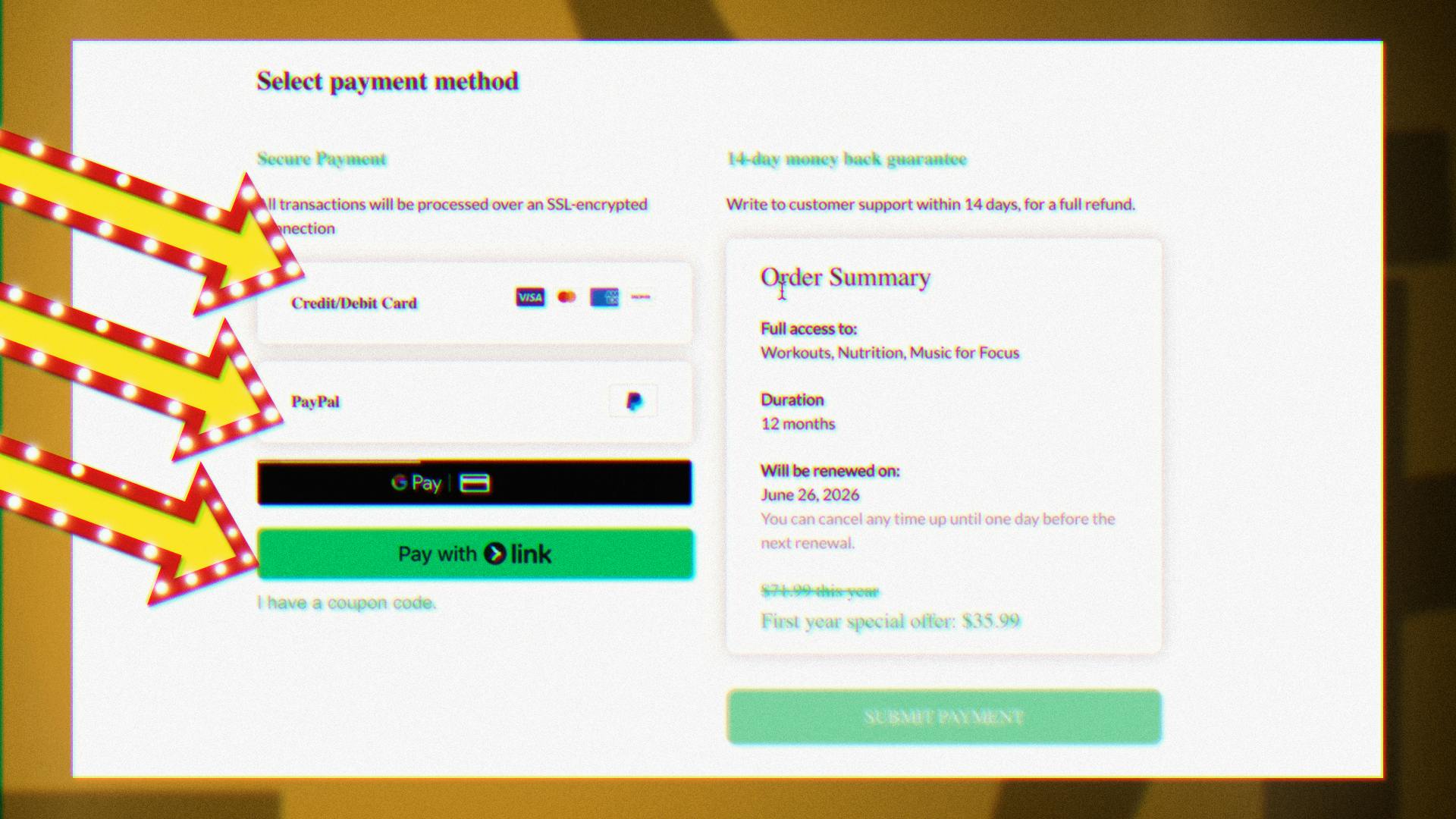 Payment Methods