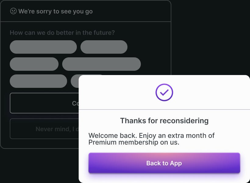 Retain salvages customer relationships before they offboard