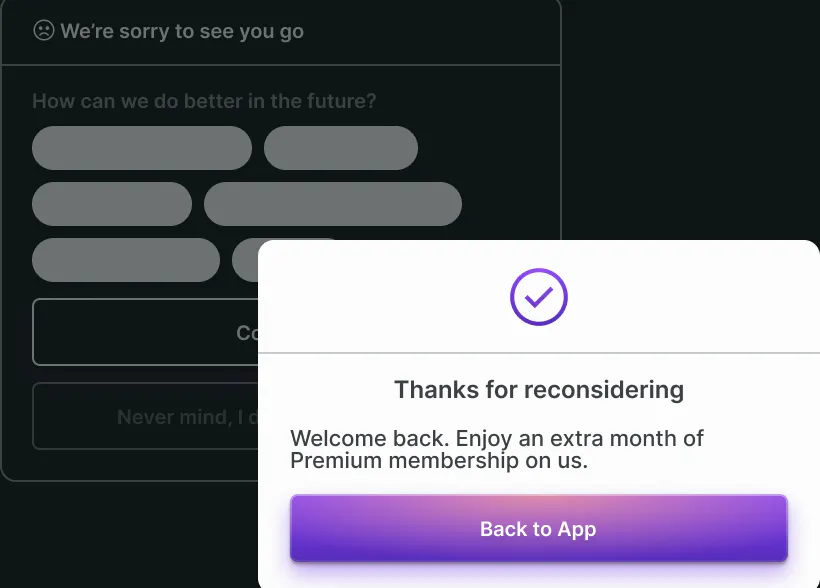 Retain salvages customer relationships before they offboard