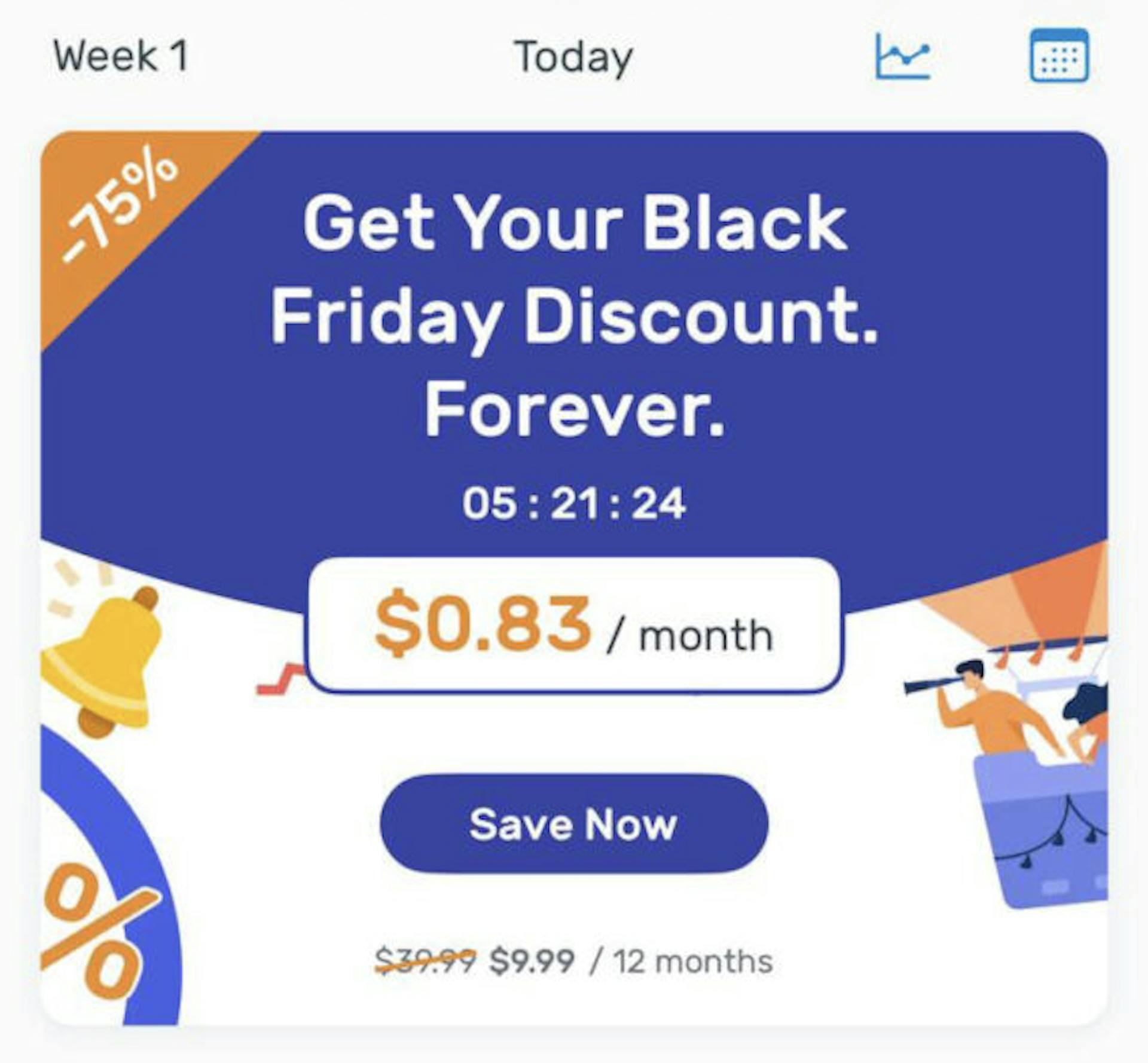 Adapty Black Friday offer